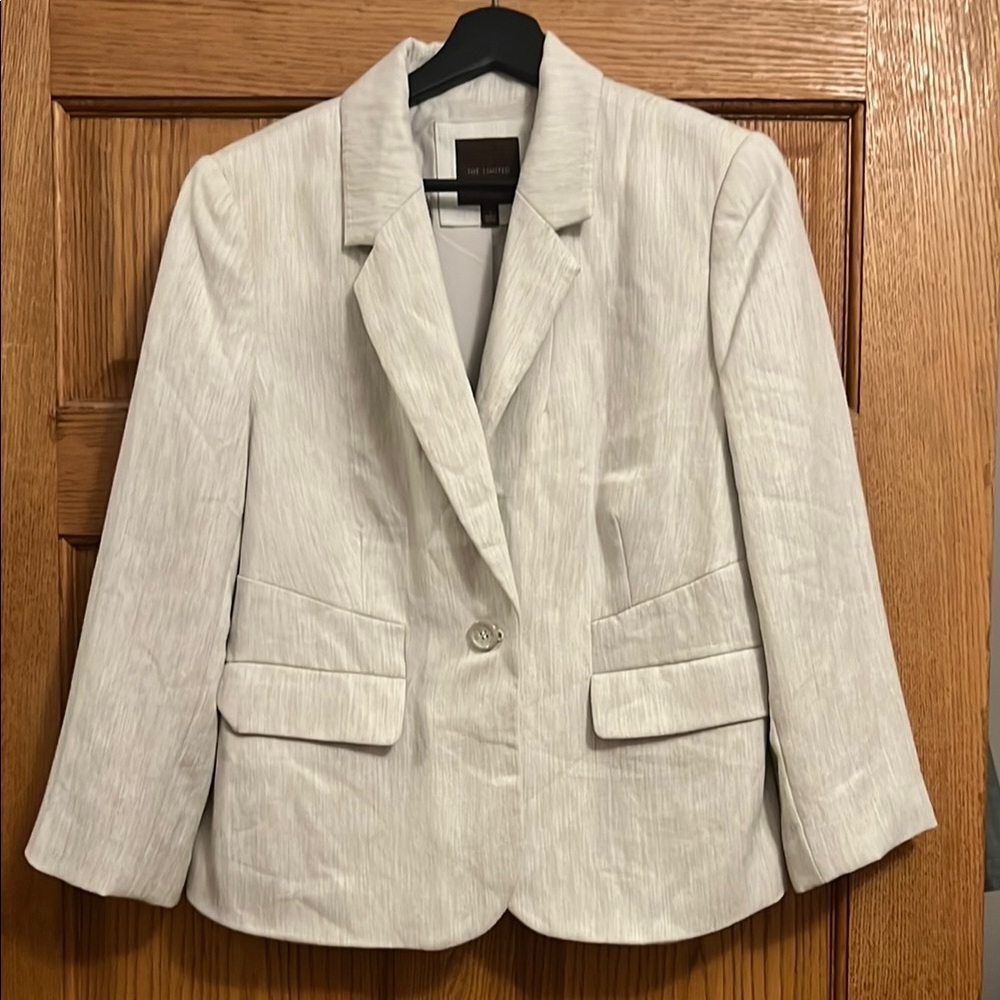 The Limited White Blazer Classic Tailored Design